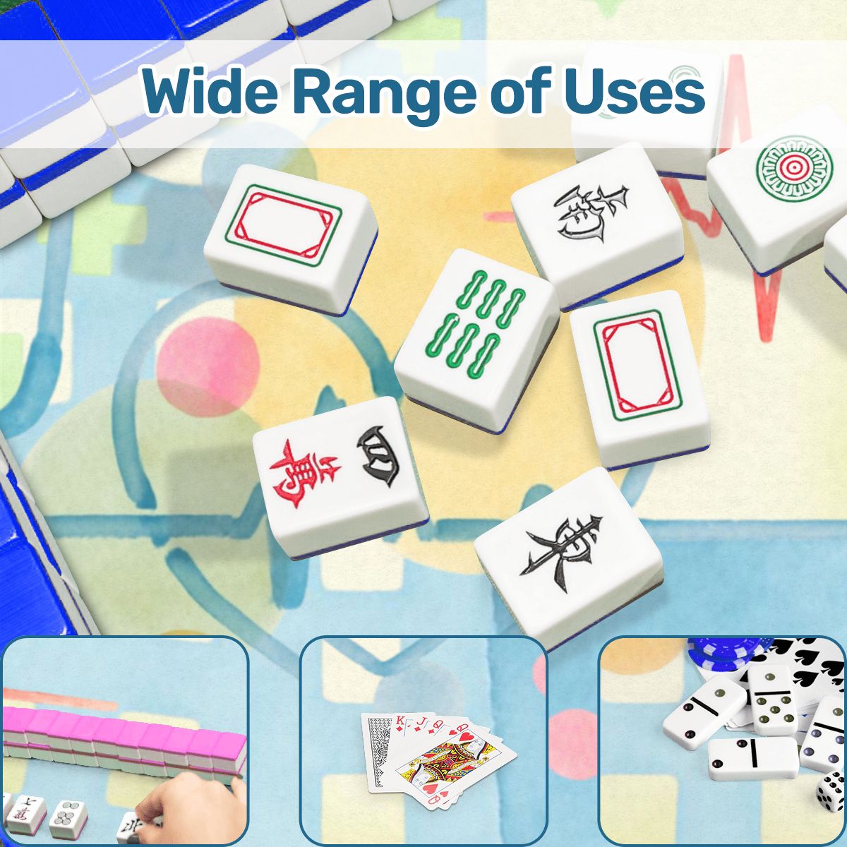 Healthcare Hero Mini Travel Mahjong Mat - Splash of Color Co.