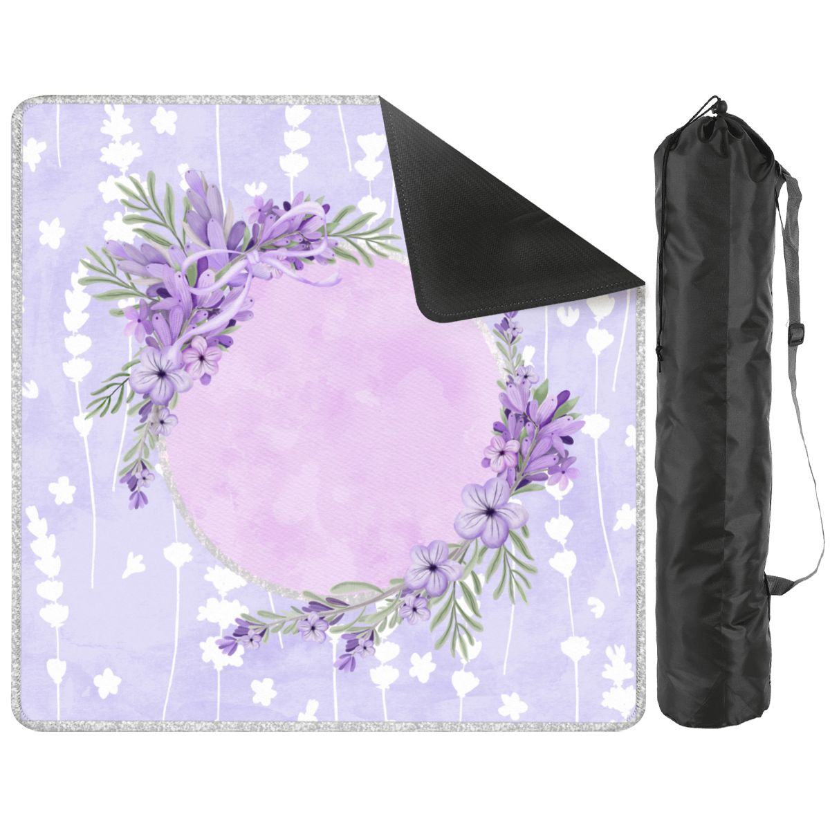 Lovely Lilac, Pale Pastel Purple Mahjong Mat - Splash of Color Co.