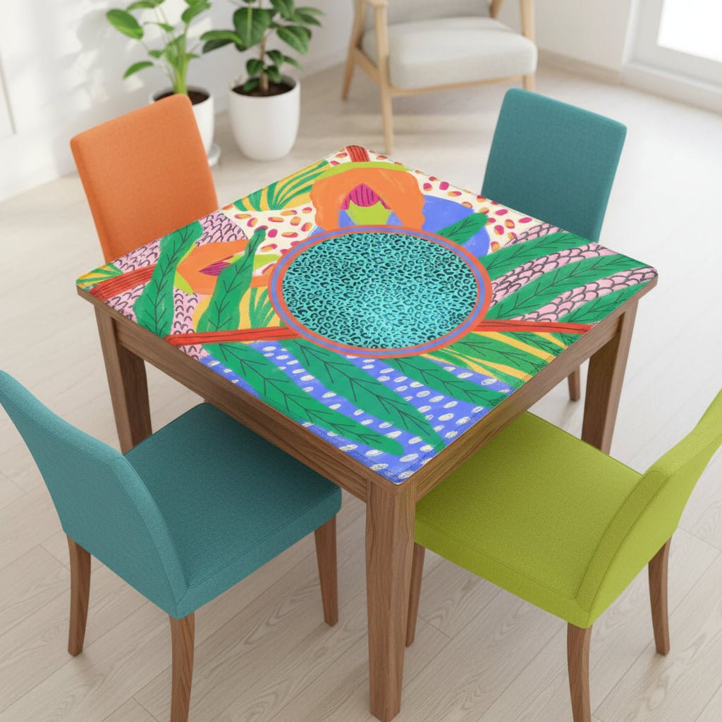 Caribbean Lagoon Mahjong Mat - Splash of Color Co.