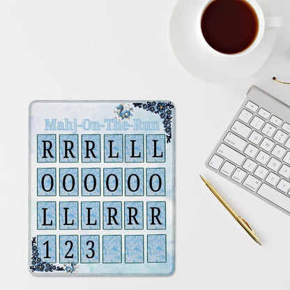 Mahj On The Run Dragon Tales Mini Mahjong Game Pad Stitched Edge (Vertical) - Splash of Color Co.