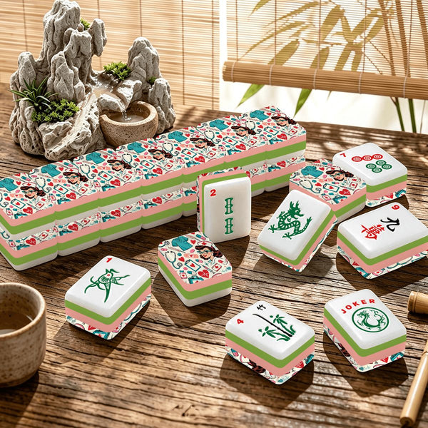 Mahj on Call Healthcare Workers 4Layer American Mahjong Tiles Set