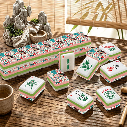 Mahj on Call Healthcare Workers 4Layer American Mahjong Tiles Set