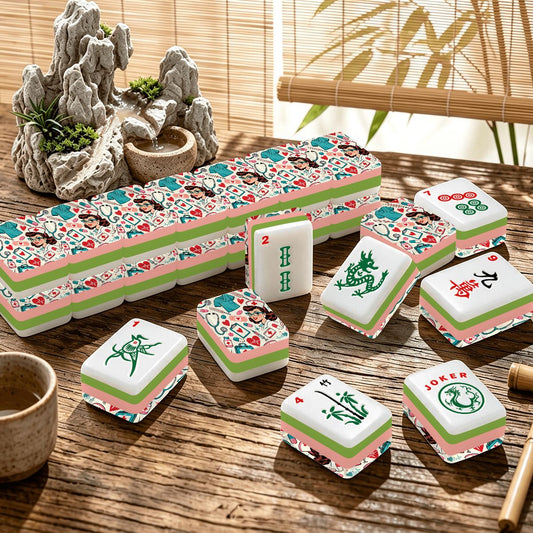 Mahj on Call Healthcare Workers 4Layer American Mahjong Tiles Set - Splash Of Mahj And Color Co.