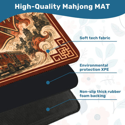 Firefighters Mahjong Mat