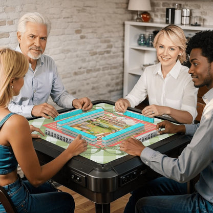 Mahj At The Club, Country Club Mahjong Mat - Splash of Color Co.