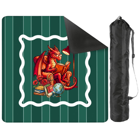 Dragon Tales Book Lover Mahjong Mat - Splash of Color Co.