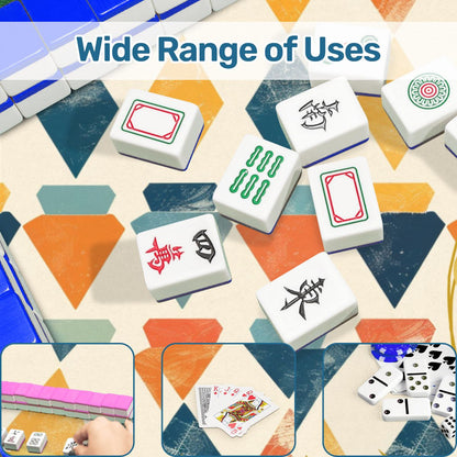 MODERN MAZAL Jewish Mahjong Mat - Splash of Color Co.