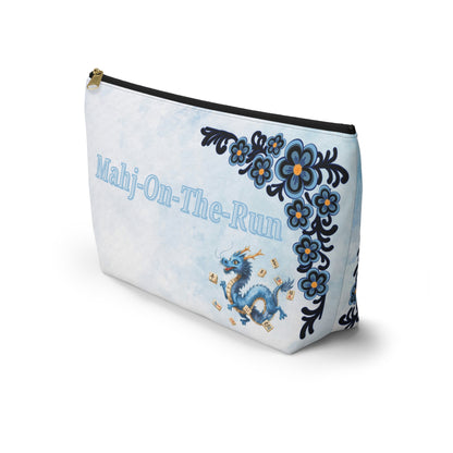 Mahj On The Run Mahjong Dragon Mini Travel Accessory Pouch - Splash of Color Co.