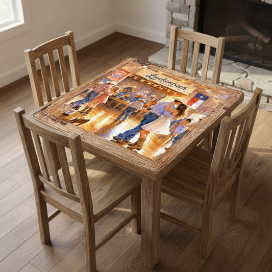 Texas Honky Tonk Mahjong Mat - Splash Of Mahj And Color Co.