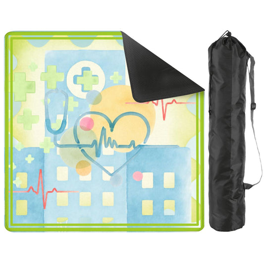 Healthcare Hero Mini Travel Mahjong Mat - Splash of Color Co.