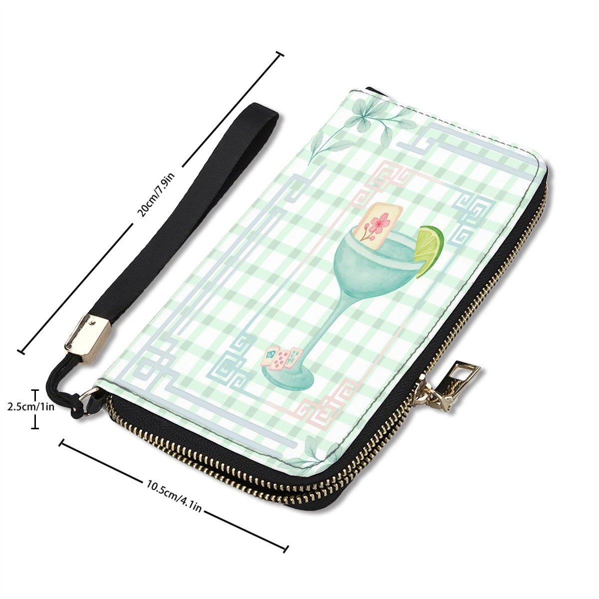 Mahjong Girls Night Clutch Wallet for Women - Splash of Color Co.