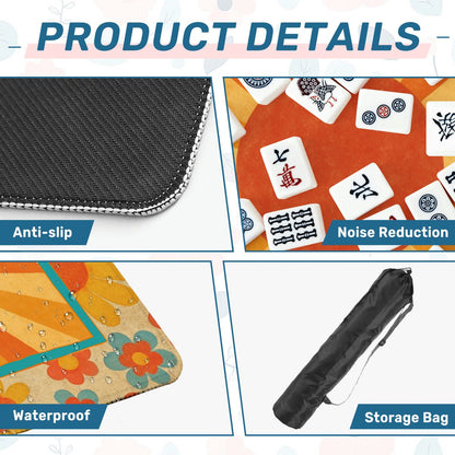 Moderncentric Here Comes The Sun Mahjong Mat - Splash of Color Co.