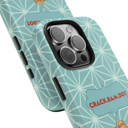 Mahjong Funny Phone Case, Crack Bam Dot  Vintage Style, Funny Gift for Friends, Durable Protection, Perfect for Any Occasion