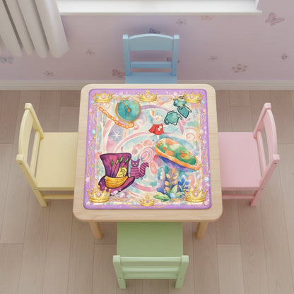 Alice In Wonderland Fairytale Mahjong Mat - Splash of Color Co.