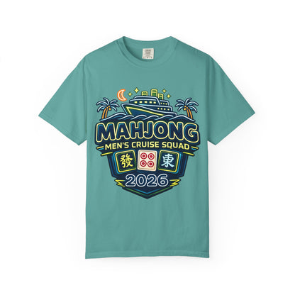Mahjong Men's Cruise Squad 2026 T-Shirt - Splash of Color Co.