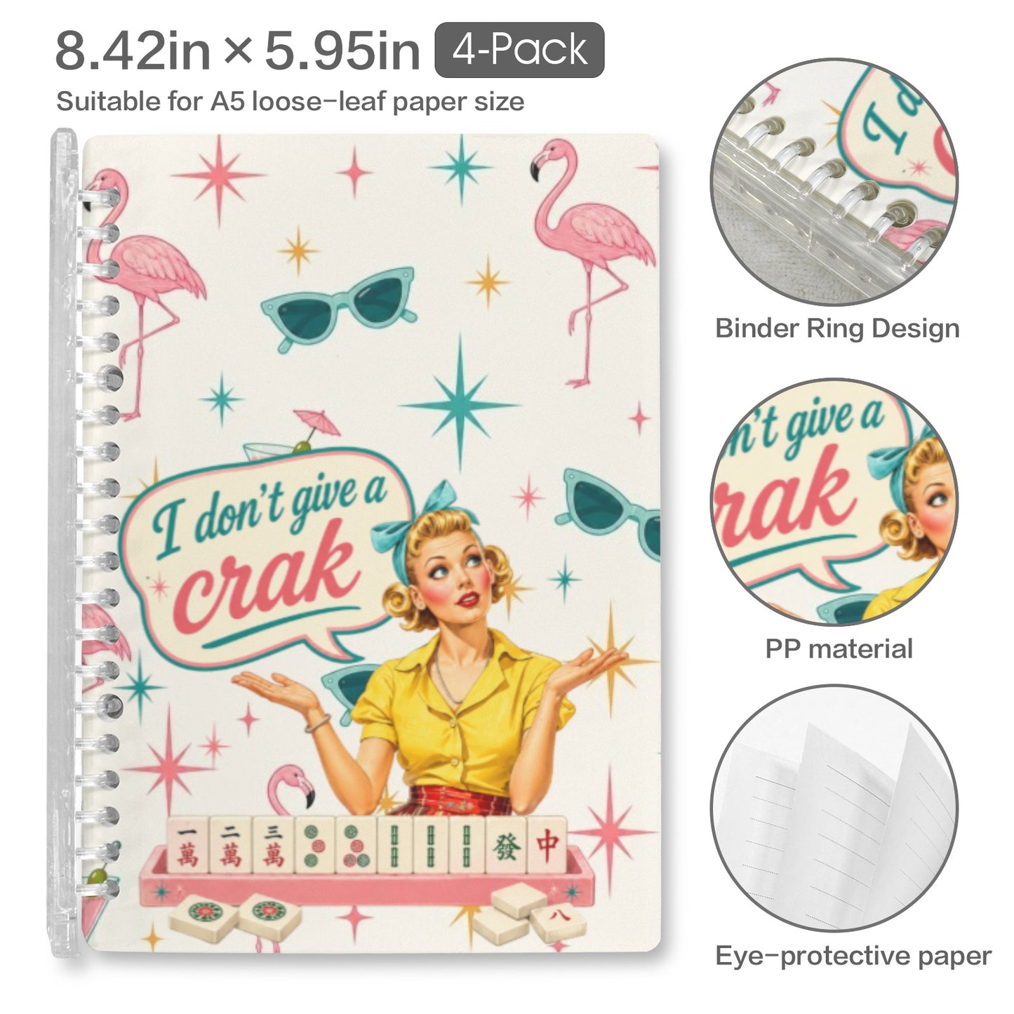 Mahjong Game Night Notebook Gifts