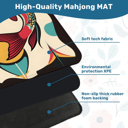 Lucky Fin Modern Mahjong Mat - Splash of Color Co.