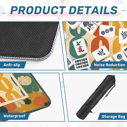 Modcentric Daisy Power Mahjong Mat - Splash of Color Co.