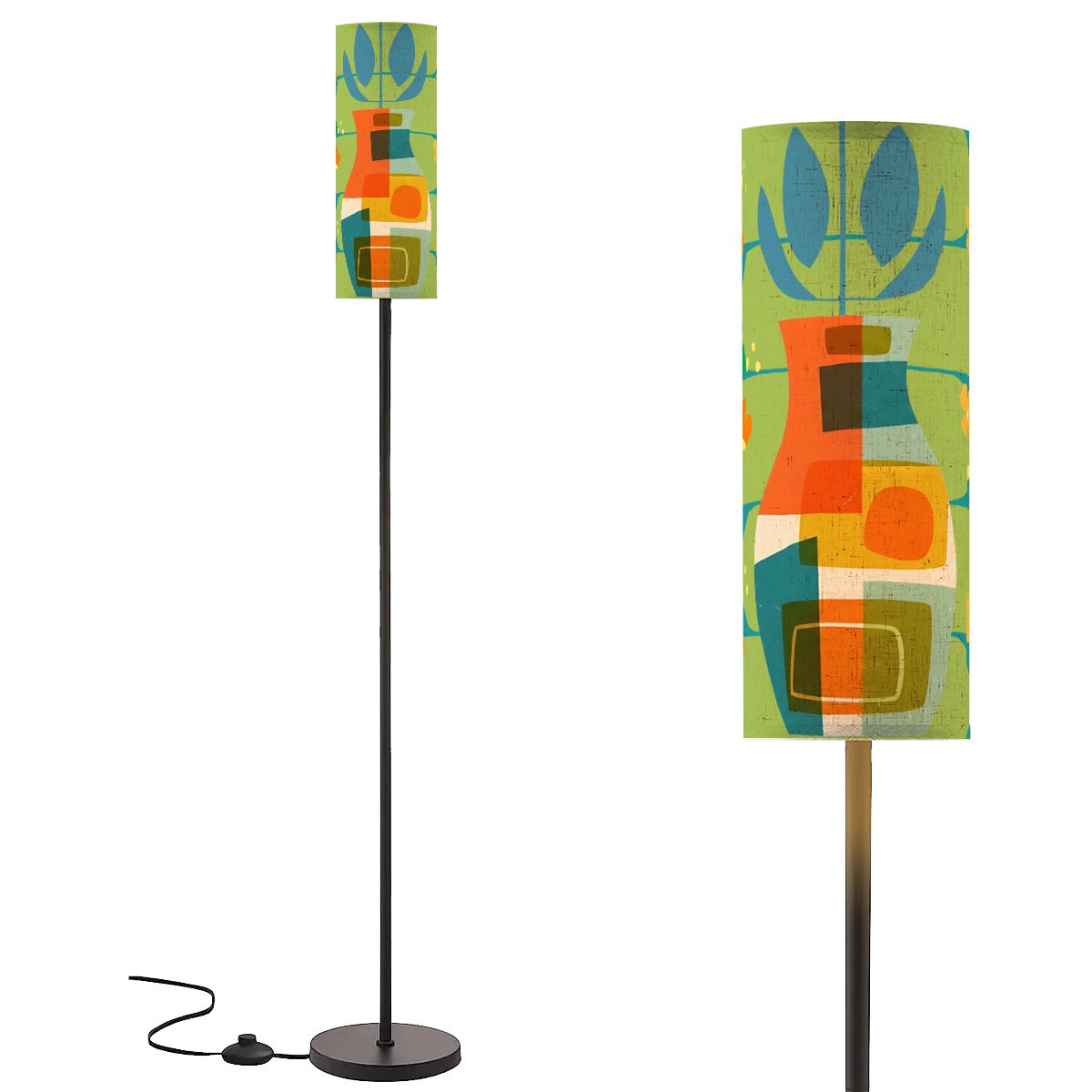 The Modern Floor Lamp Four Seasons Book Nook Standing Lamp - Splash of Color Co.