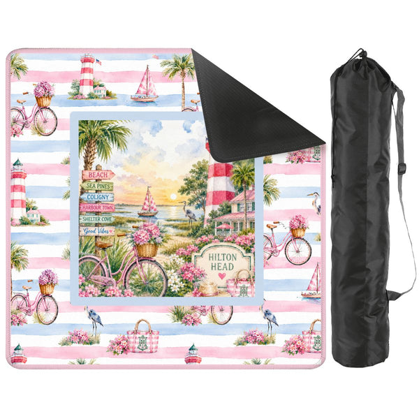 Hilton Head South Carolina Mahjong Mat Coastal Vibes