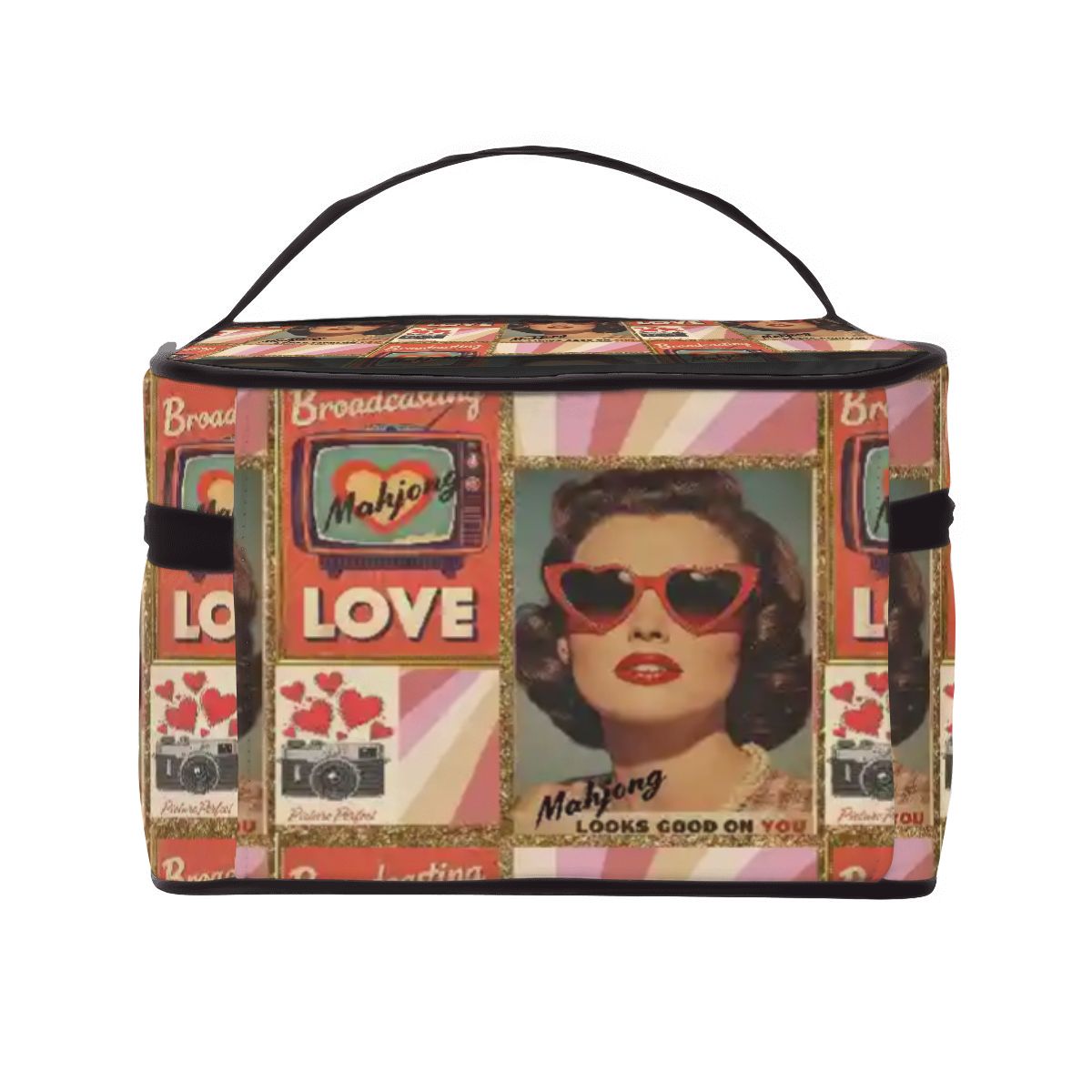 The Era Of Mahjong Looks Good On You Mahjong Tile Bag - Splash of Color Co.