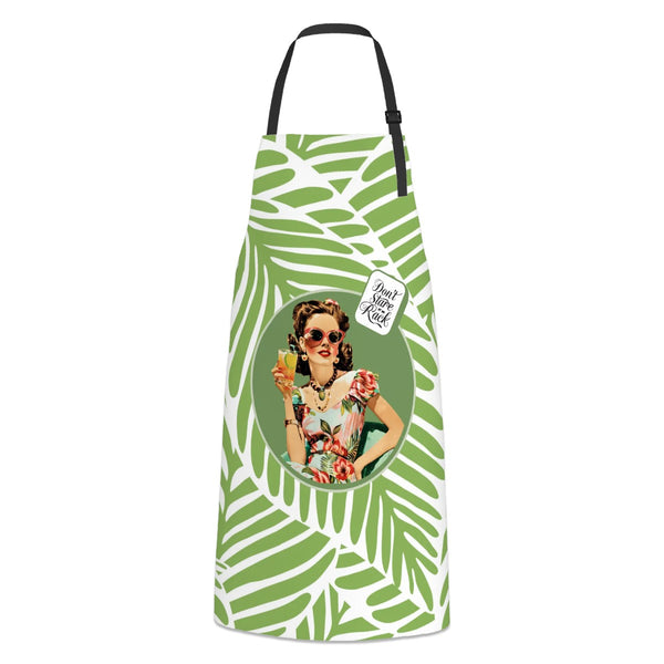 Funny Mahjong Apron Gift, Don't Stare At My Rack Waterproof Apron with Pockets
