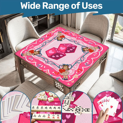 Nostalgic Vintage Valentine Mahjong Mat - Splash of Color Co.