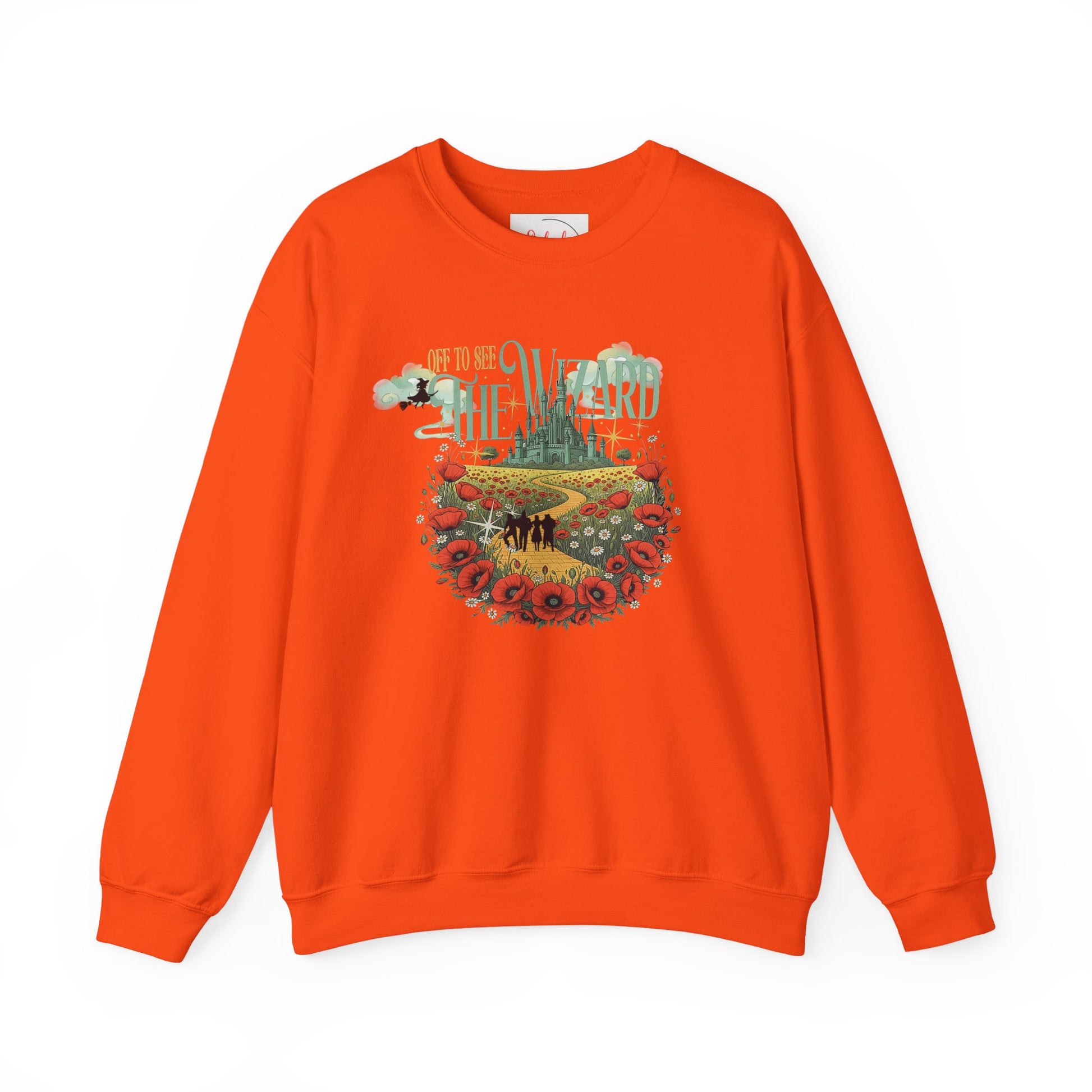 Wizard of Oz Whimsical Magical Crewneck Sweatshirt — Off To See The Wizard - Splash of Color Co.