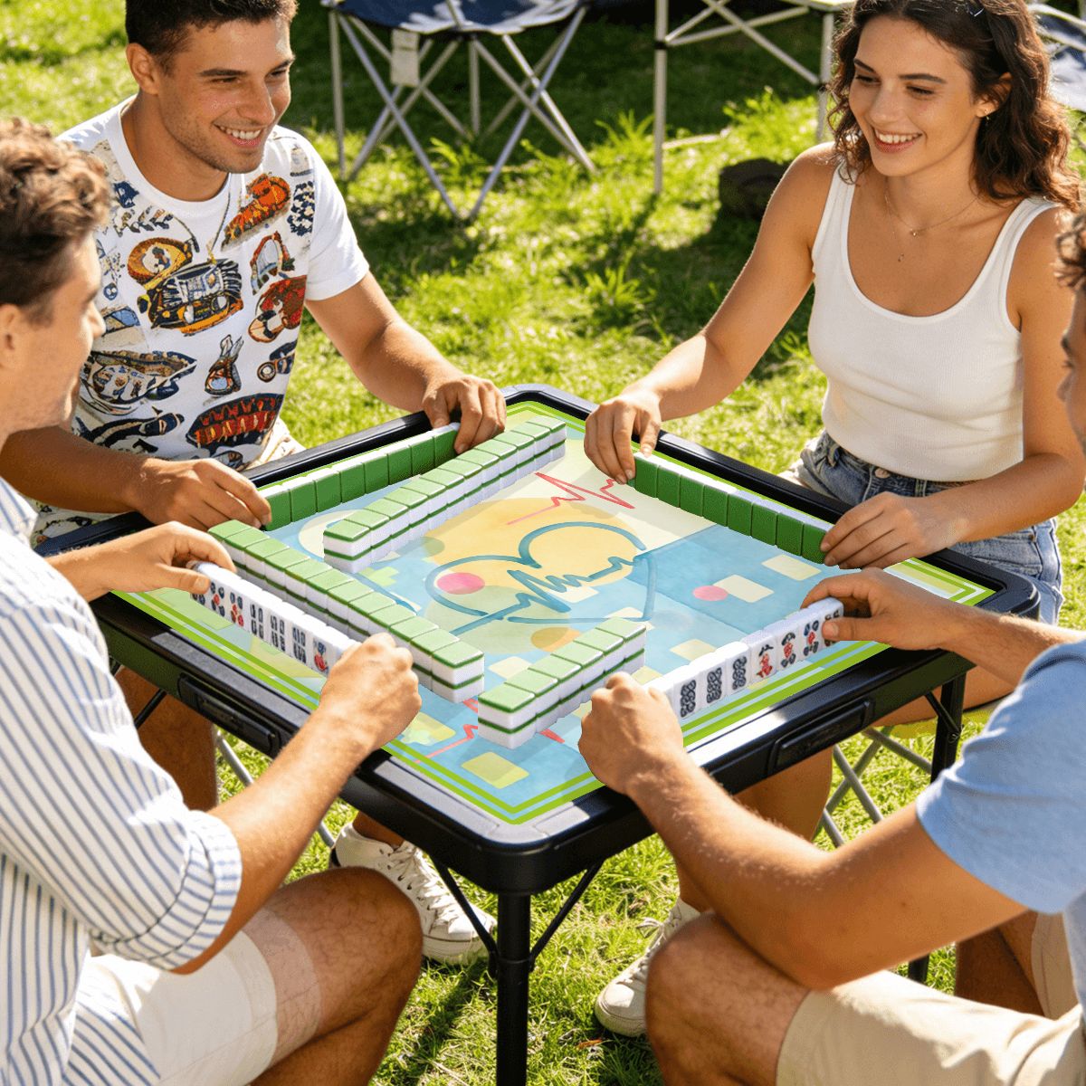 Healthcare Hero Mini Travel Mahjong Mat - Splash of Color Co.