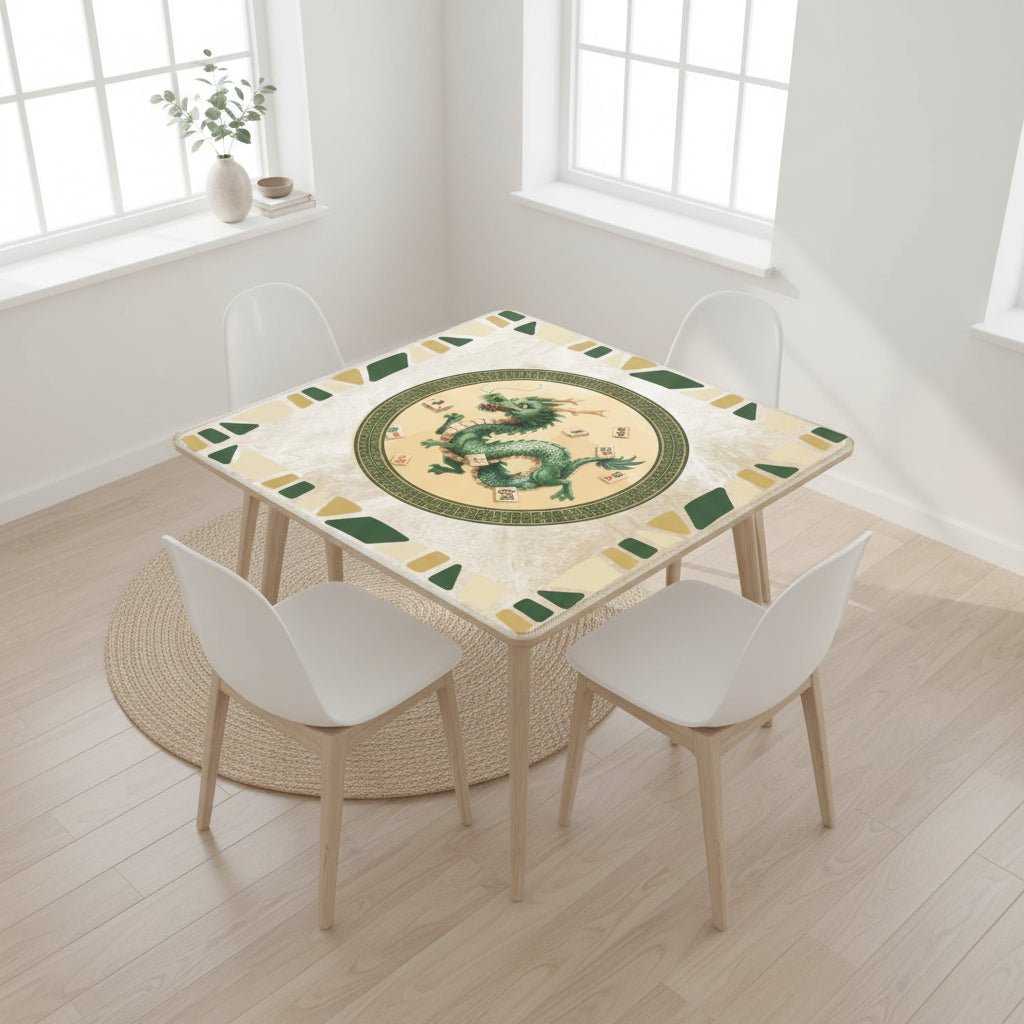 Prancing Dancing Dragon Mahjong Mat - Splash of Color Co.