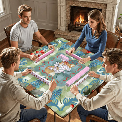 Foxie Moxie Woodland Holiday Winter Mahjong