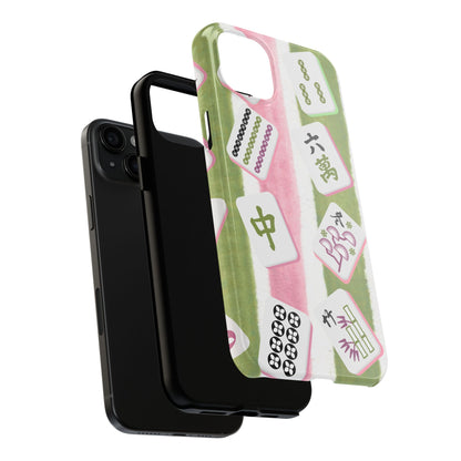 Stylish Mahjong Phone Case, Durable Mobile Cover for Gamers, Unique Gifts for Game Lovers, Fun Accessory for Phone Protection