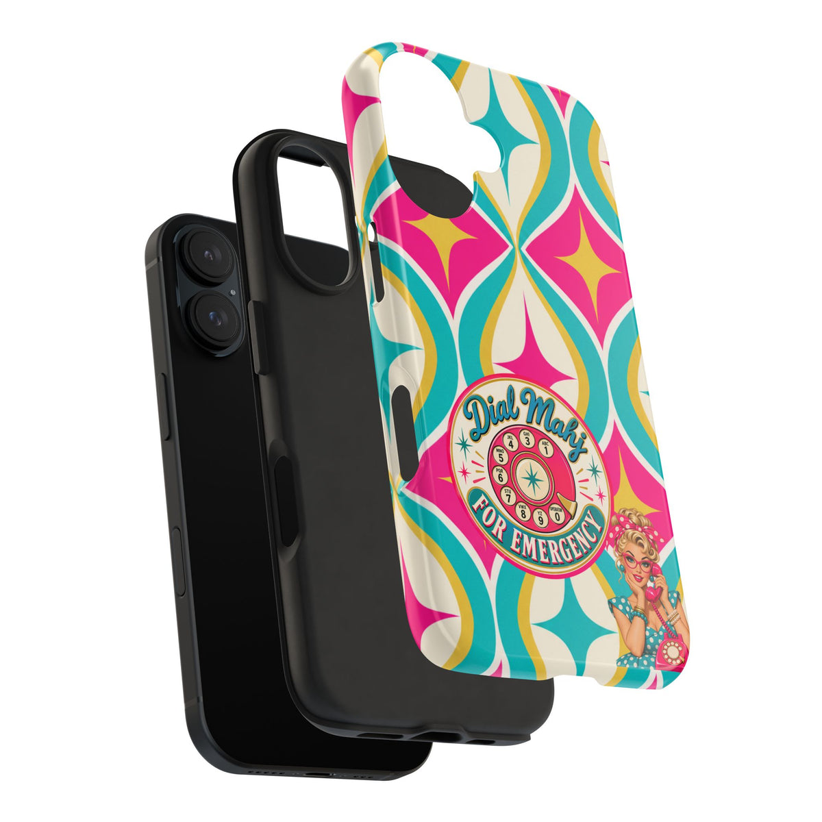 Dial Mahj For Emergency Modtastic Tough Phone Cases