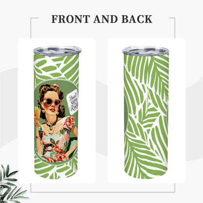 Funny Mahjong Don't Stare At My Rack SS Tumbler Gift - Splash of Color Co.