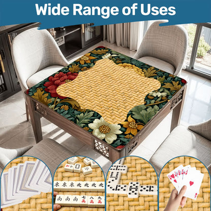 William Morris Floral Arts And Crafts Mahjong Mat