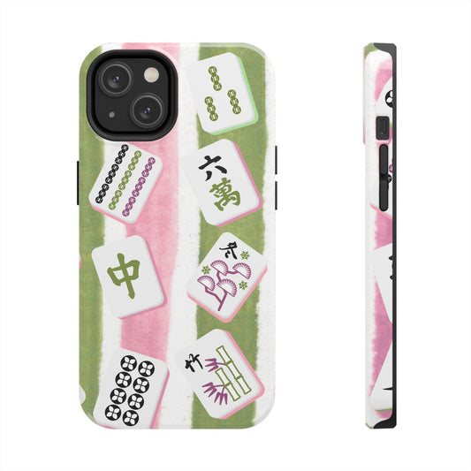Stylish Mahjong Phone Case, Durable Mobile Cover for Gamers, Unique Gifts for Game Lovers, Fun Accessory for Phone Protection