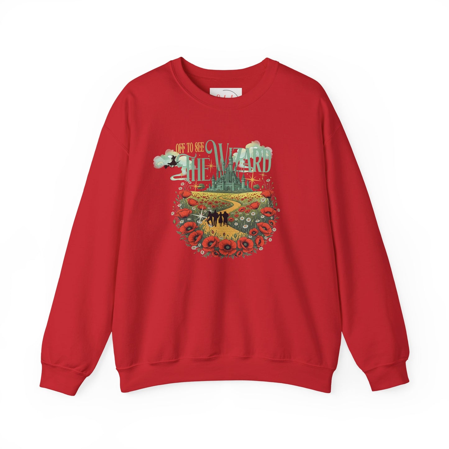 Wizard of Oz Whimsical Magical Crewneck Sweatshirt — Off To See The Wizard - Splash of Color Co.