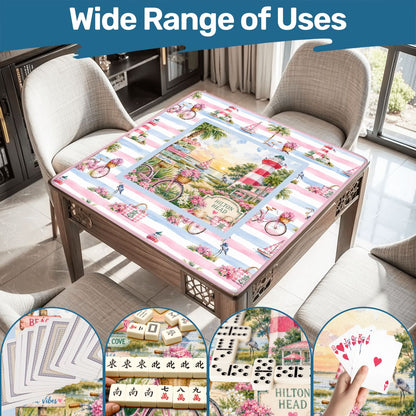 Hilton Head South Carolina Mahjong Mat Coastal Vibes