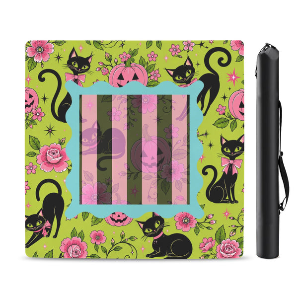 Halloween Kitty Brigade Mahjong Mat 33x33