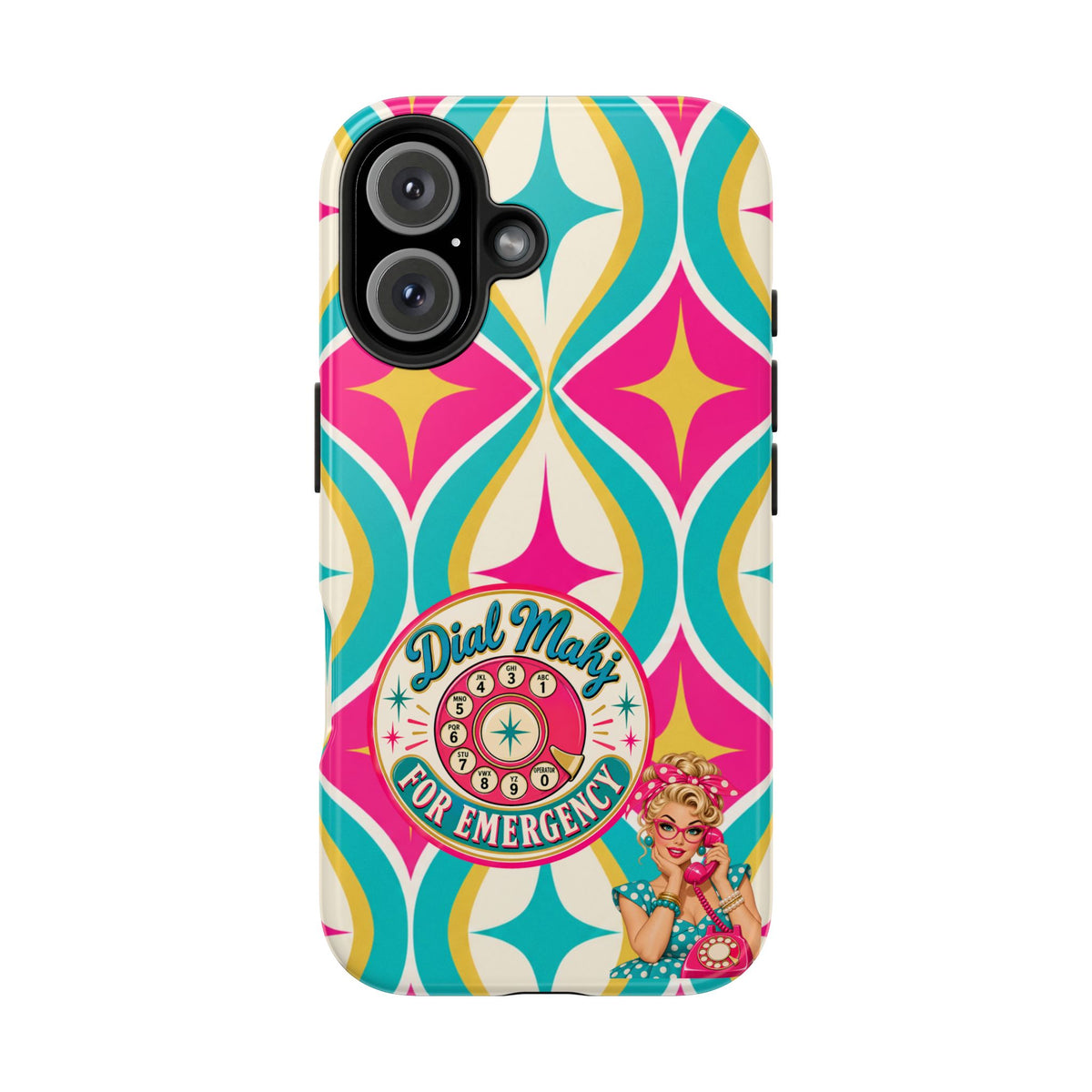 Dial Mahj For Emergency Modtastic Tough Phone Cases