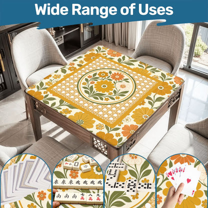 Cane You Dig It Woven Garden Mahjong Mat