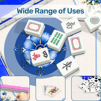 Blue Pottery Porcelain #2 Edition Mahjong Mat