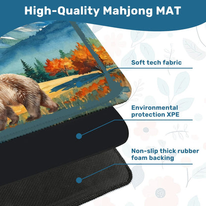 Montana Big Sky Country Mahjong Mat - Splash of Color Co.