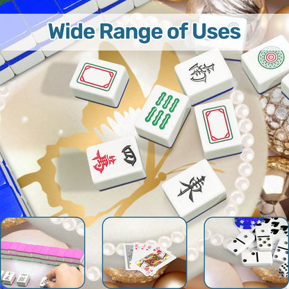 Pearls Of Wisdom Golden Bling Mahjong Mat