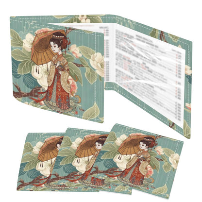 April Showers Asian Cherry Blossoms 4 Mahjong Card Holder with Line Finder - Splash of Color Co.