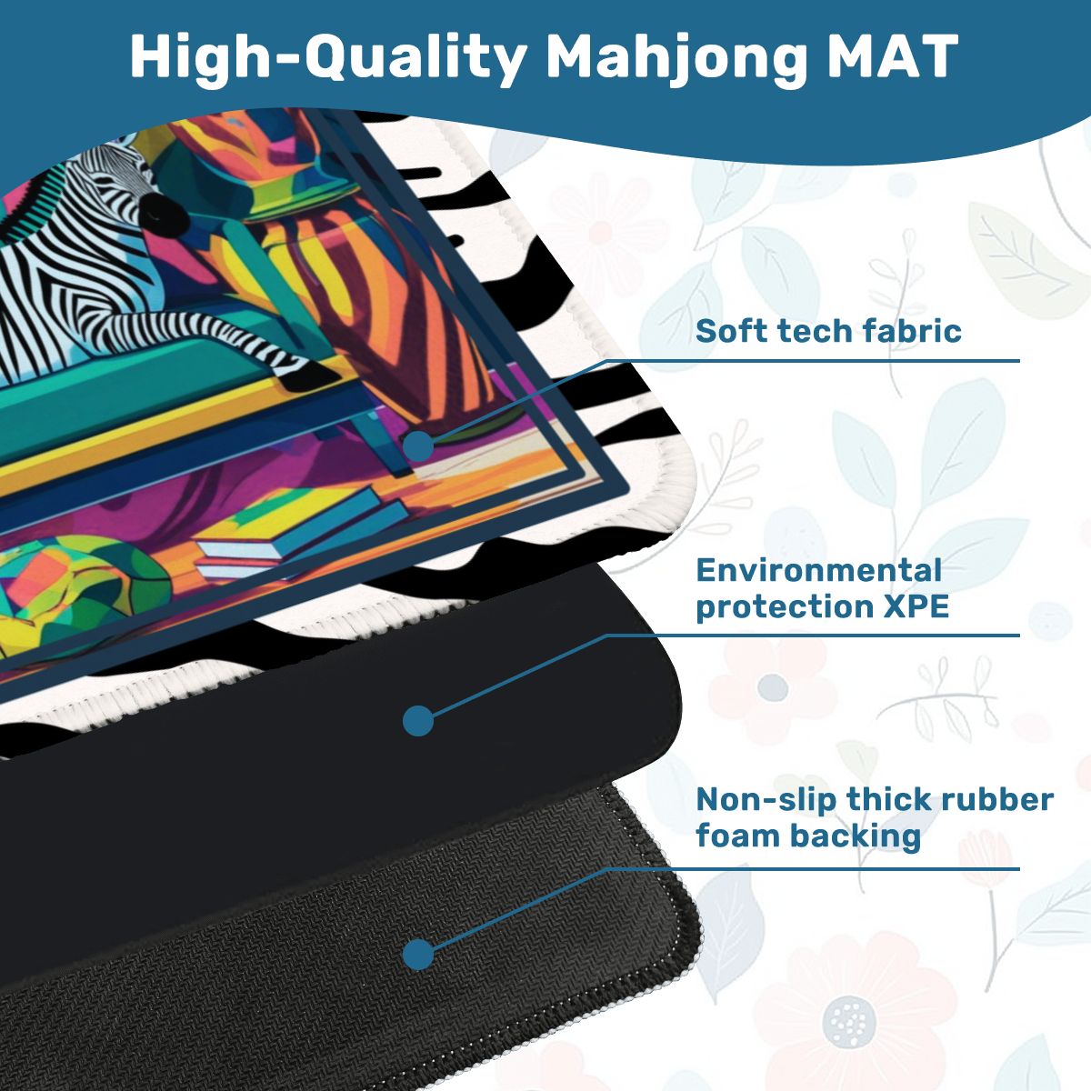 Wild Thang Animal Safari Mini Mahjong - Splash of Color Co.