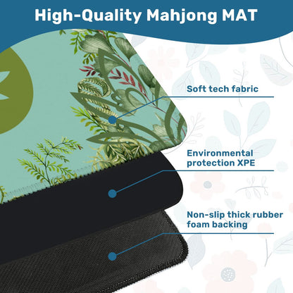 Kongs Bongs And Winds Cannabis Mahjong Mat - Splash of Color Co.