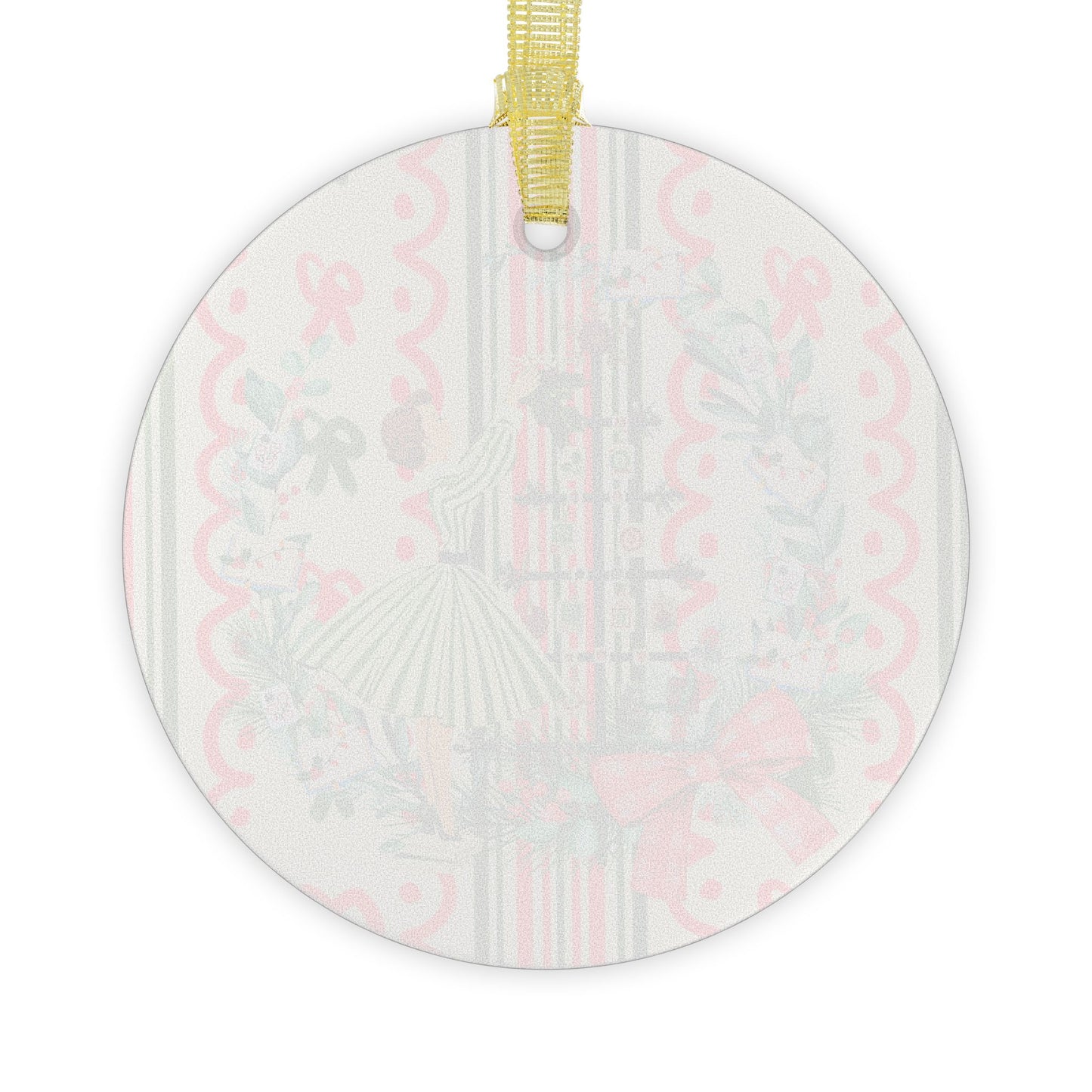 Mahjong Christmas Ornament, Books Nooks And Mahj Glass Ornament - Splash of Color Co.