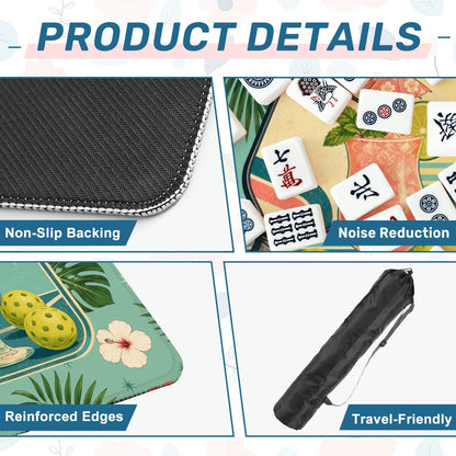 Pickleball Pungs And Pongs Mahjong Mat