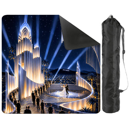 Hollwood Glam Art Deco Custom Mahjong Mat